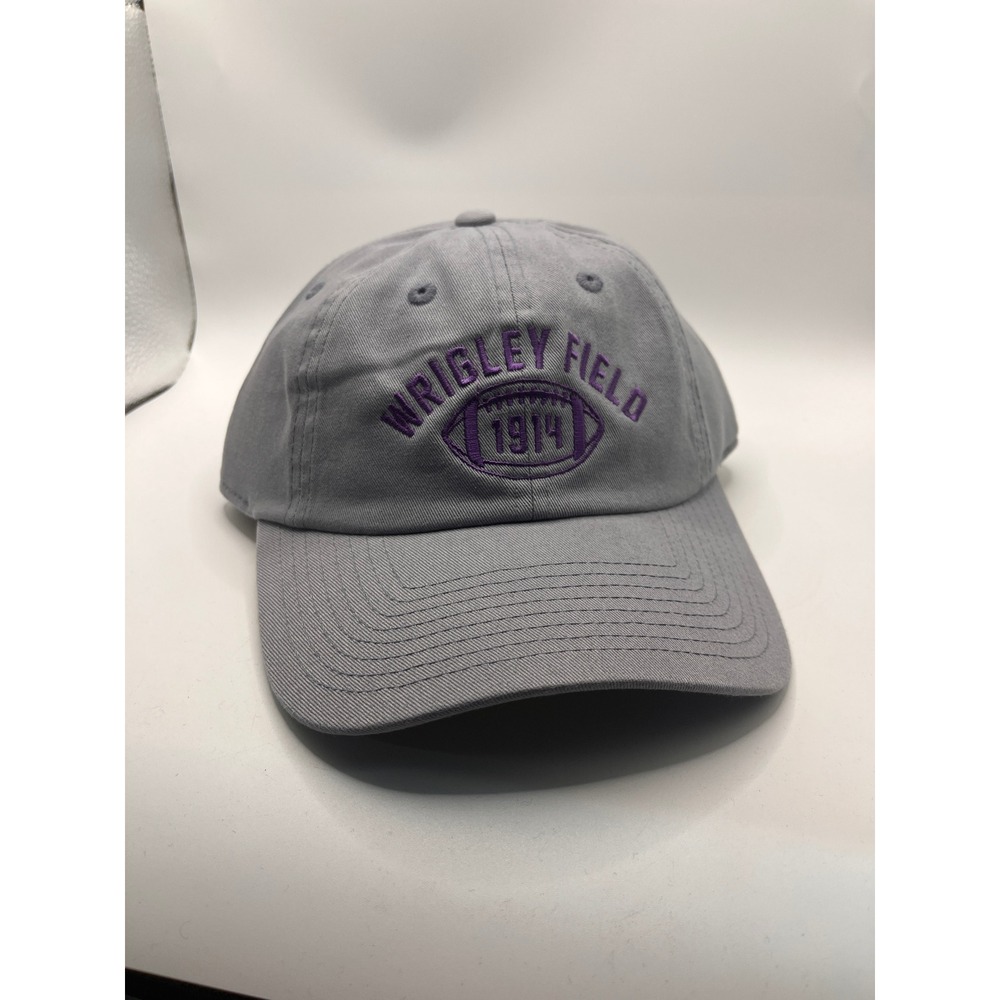 American Needle Wrigley Field Hat Adult OS Grey NEW Football 1914 Embroidered